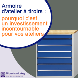 armoire d'atelier à tiroirs