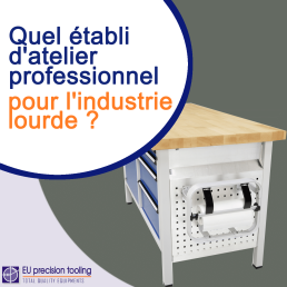 établi d'atelier professionnel